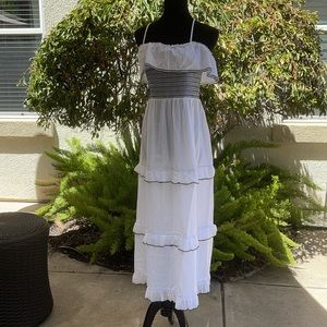 KISUII TAL VOILE SMOCKED DRESS MEDIUM $395 SHOPBOP